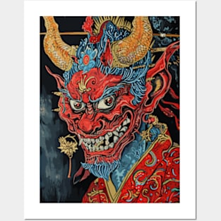 A Oni Demon Posters and Art